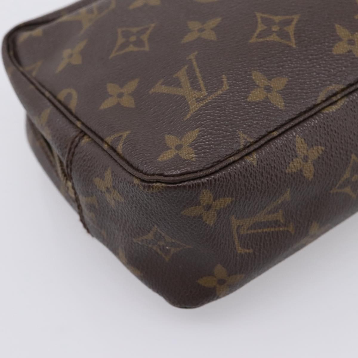 LOUIS VUITTON Monogram Trousse Toilette 23 Clutch Bag M47524 LV Auth 207732