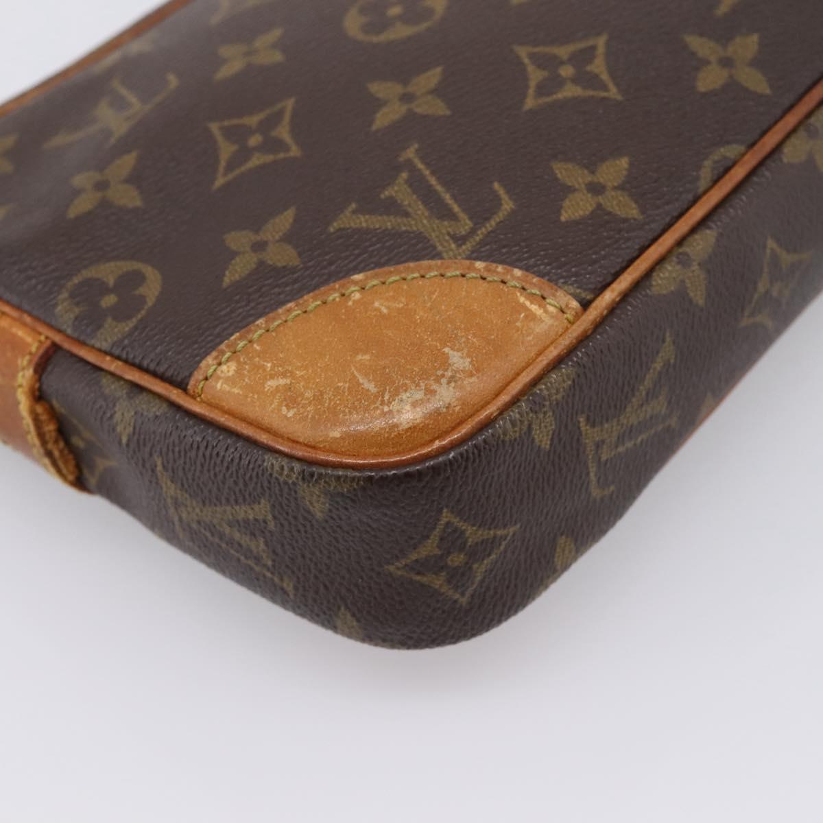 LOUIS VUITTON Monogram Marly Dragonne GM Clutch Bag M51825 LV Auth 207735