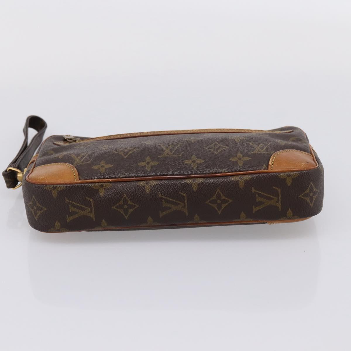 LOUIS VUITTON Monogram Marly Dragonne GM Clutch Bag M51825 LV Auth 207735