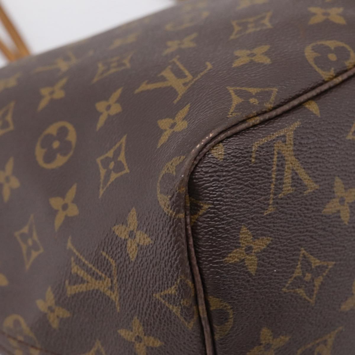 LOUIS VUITTON Monogram Neverfull GM Tote Bag M40157 LV Auth 207739A