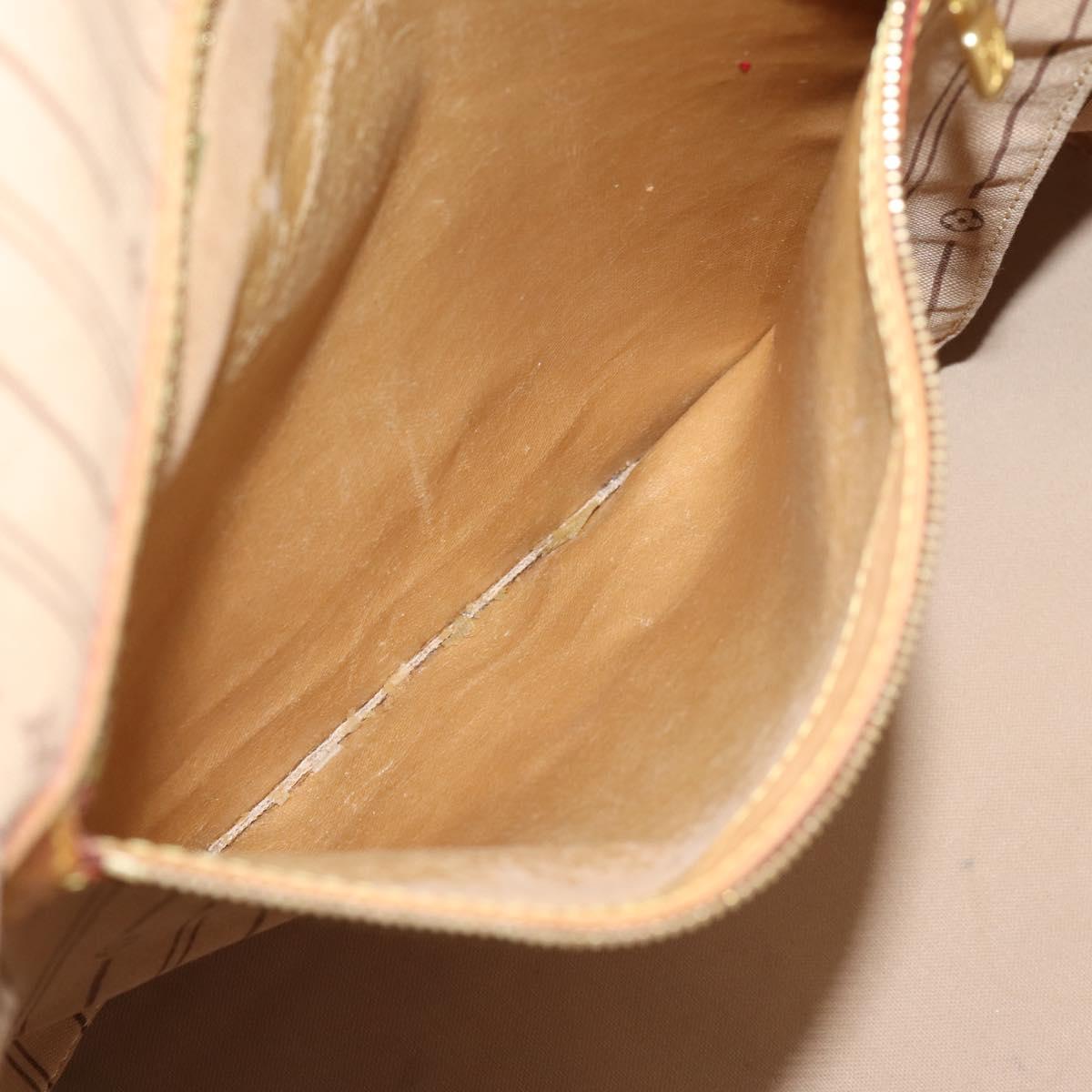 LOUIS VUITTON Monogram Neverfull GM Tote Bag M40157 LV Auth 207739A
