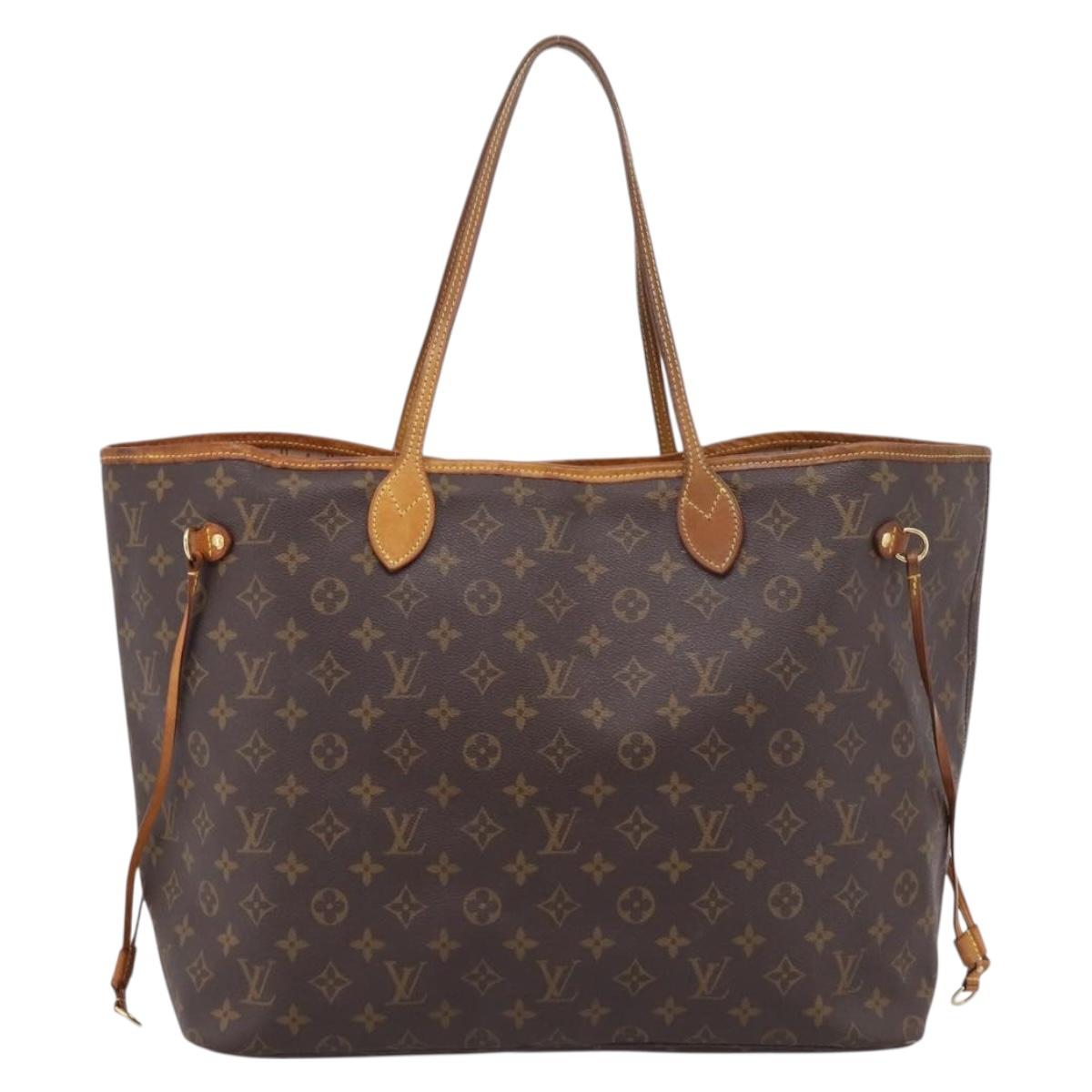 LOUIS VUITTON Monogram Neverfull GM Tote Bag M40157 LV Auth 207739A