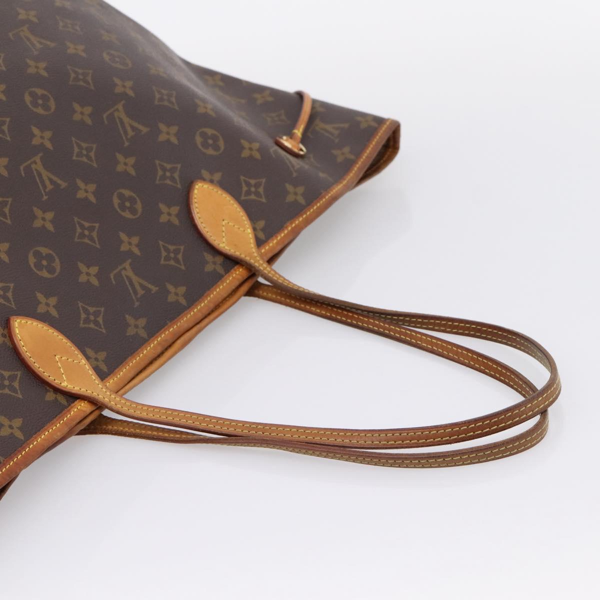 LOUIS VUITTON Monogram Neverfull GM Tote Bag M40157 LV Auth 207739A