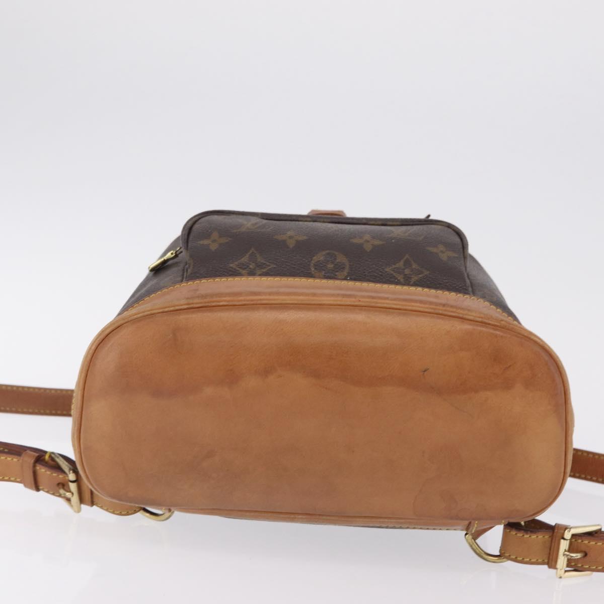 LOUIS VUITTON Monogram Montsouris PM Backpack M51137 LV Auth 207740A