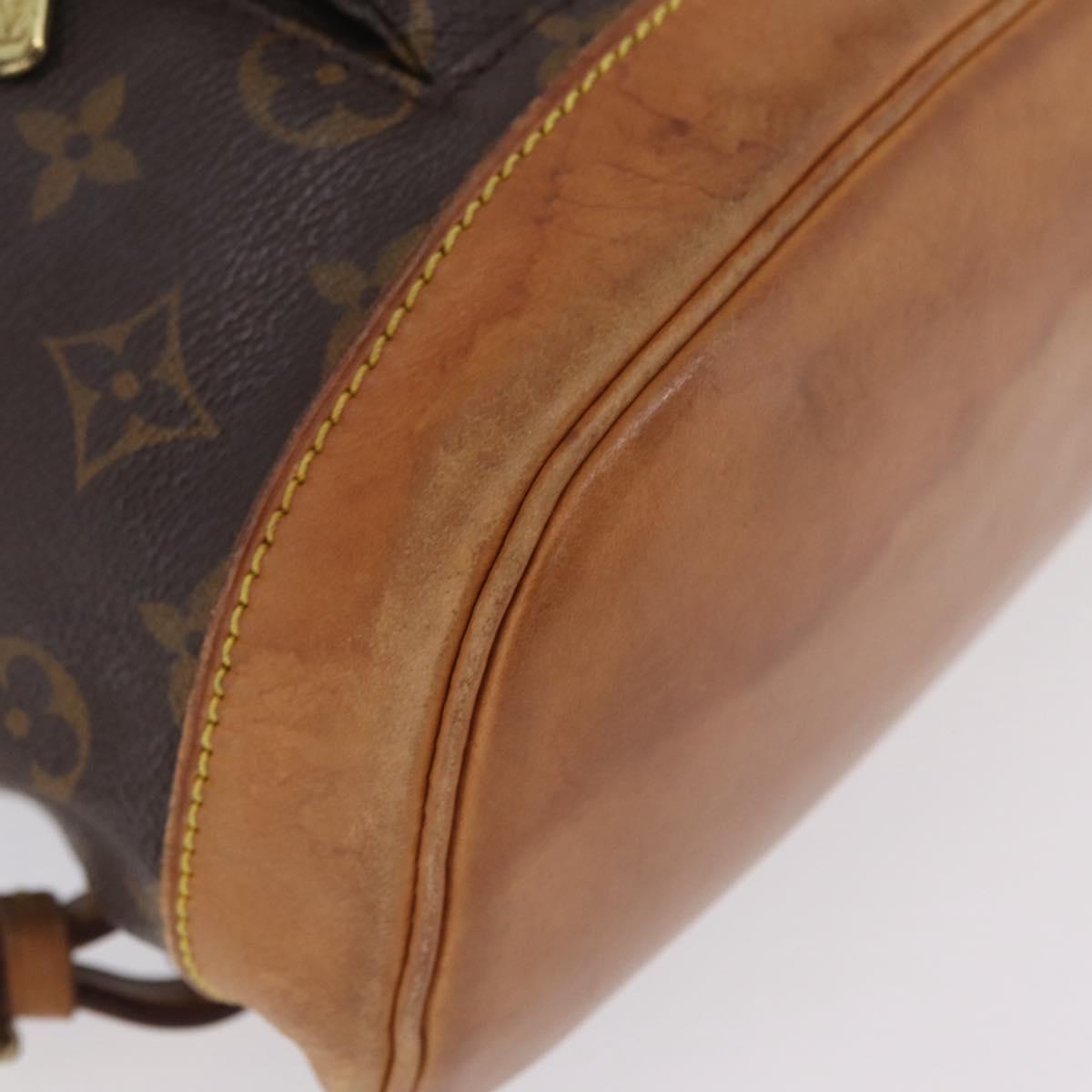 LOUIS VUITTON Monogram Montsouris PM Backpack M51137 LV Auth 207740A