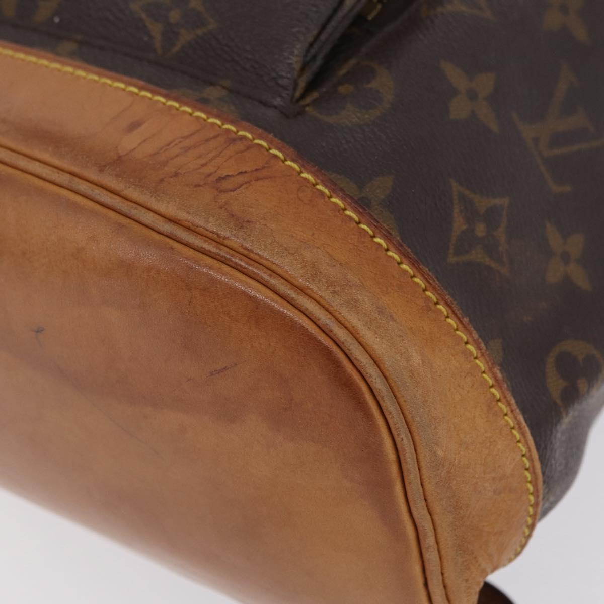 LOUIS VUITTON Monogram Montsouris PM Backpack M51137 LV Auth 207740A