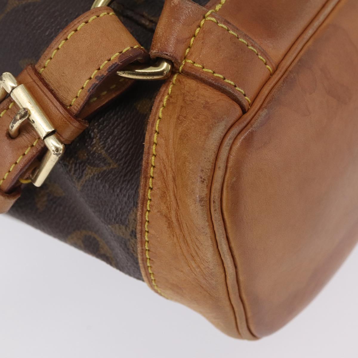 LOUIS VUITTON Monogram Montsouris PM Backpack M51137 LV Auth 207740A