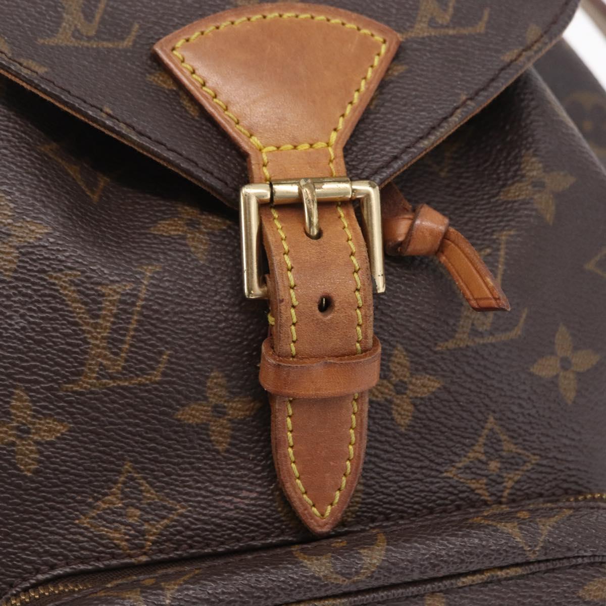 LOUIS VUITTON Monogram Montsouris PM Backpack M51137 LV Auth 207740A