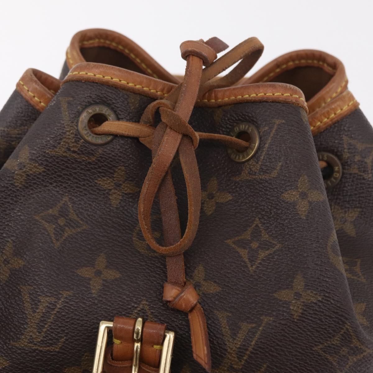 LOUIS VUITTON Monogram Montsouris PM Backpack M51137 LV Auth 207740A