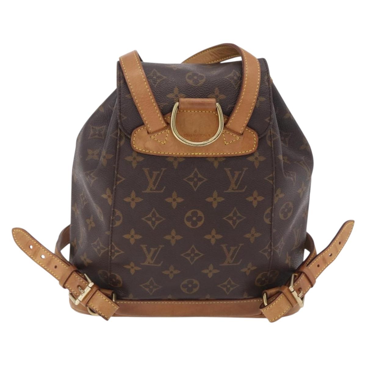 LOUIS VUITTON Monogram Montsouris PM Backpack M51137 LV Auth 207740A