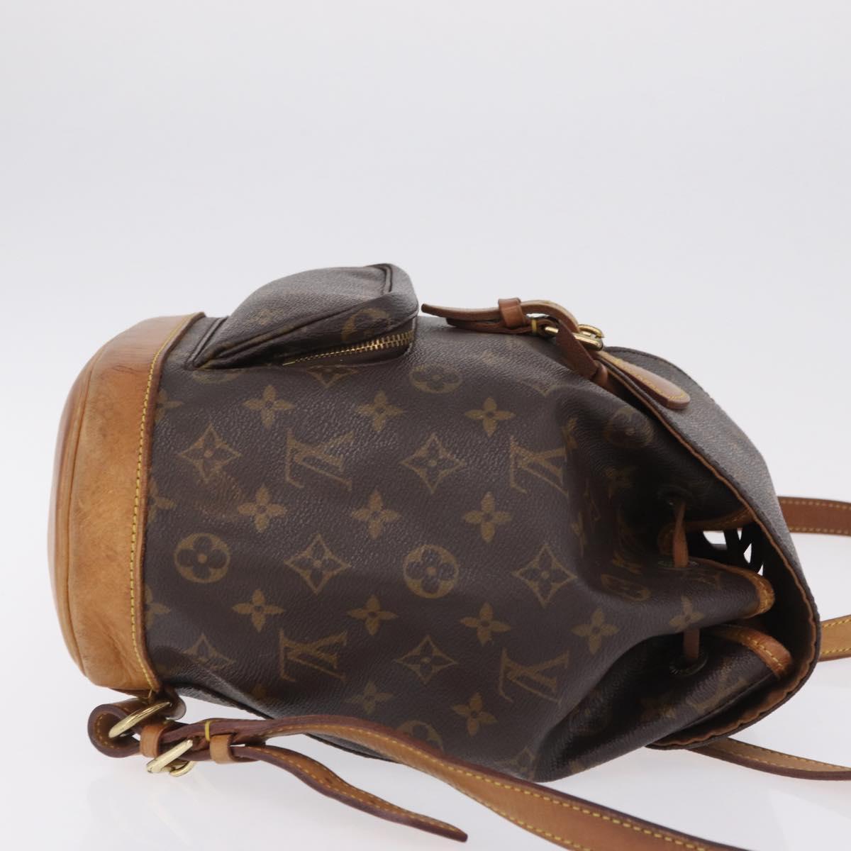 LOUIS VUITTON Monogram Montsouris PM Backpack M51137 LV Auth 207740A