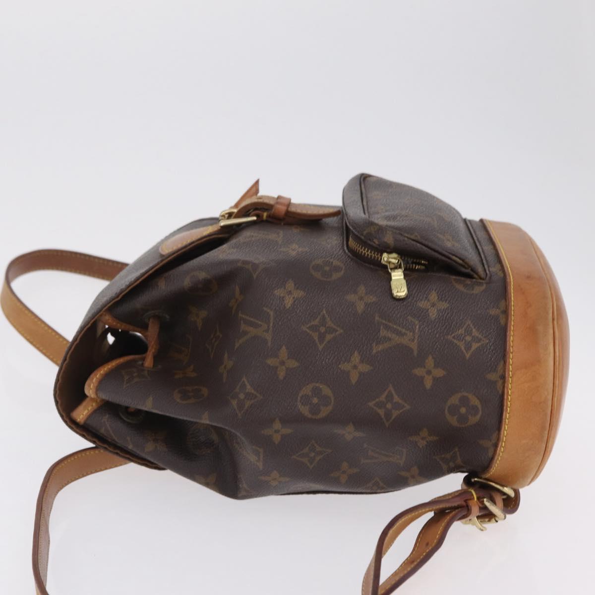 LOUIS VUITTON Monogram Montsouris PM Backpack M51137 LV Auth 207740A