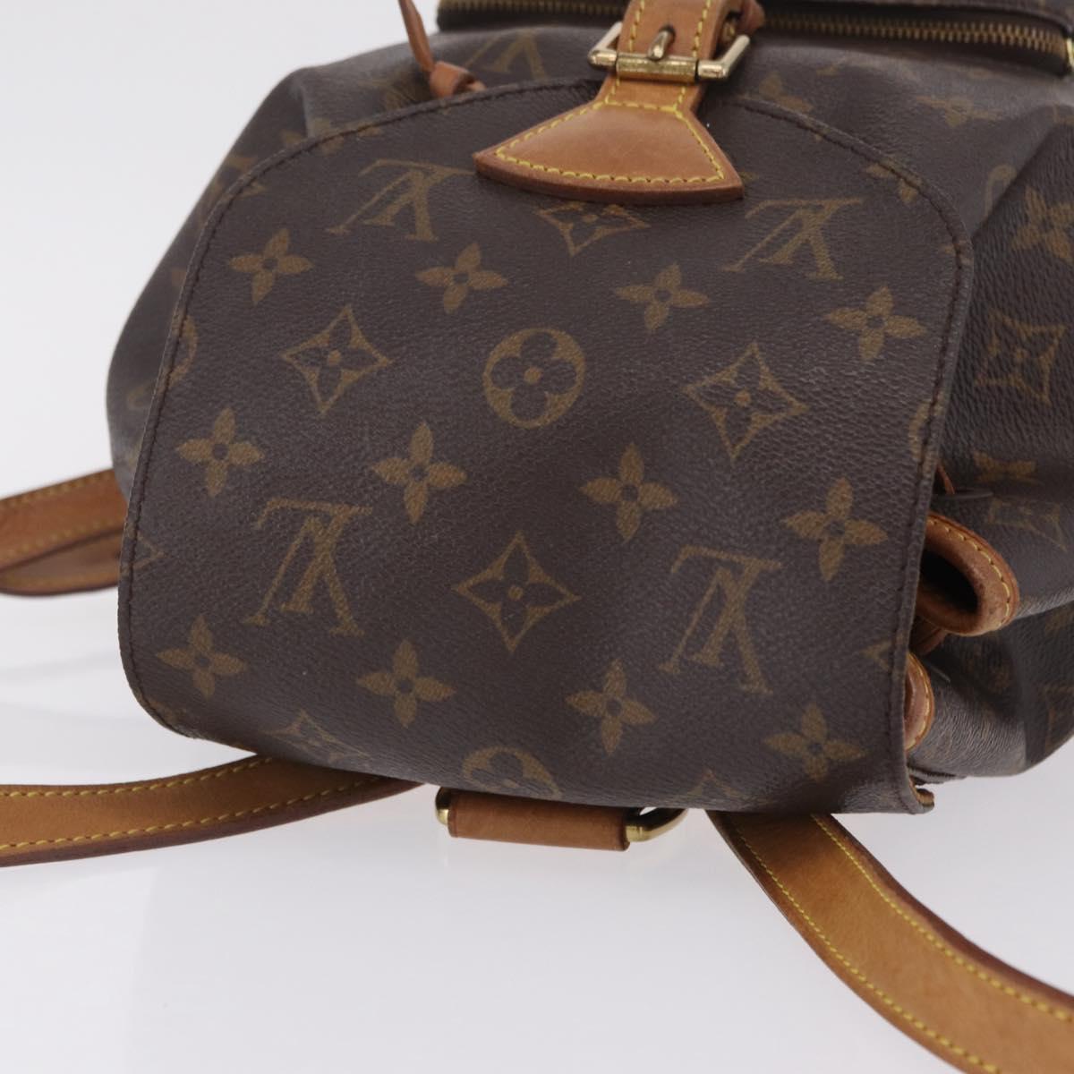 LOUIS VUITTON Monogram Montsouris PM Backpack M51137 LV Auth 207740A