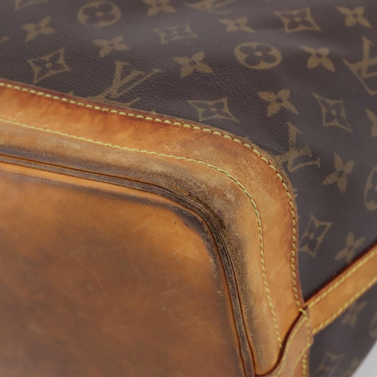 LOUIS VUITTON Monogram Noe Shoulder Bag M42224 LV Auth 207745