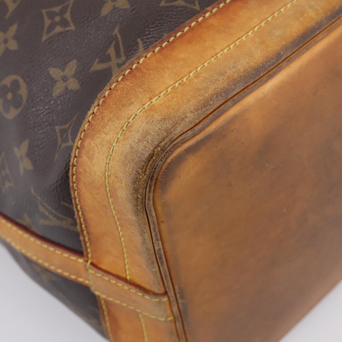 LOUIS VUITTON Monogram Noe Shoulder Bag M42224 LV Auth 207745