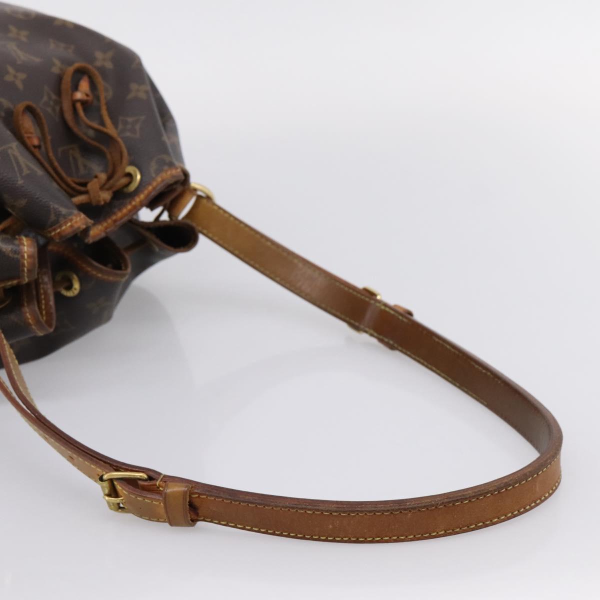 LOUIS VUITTON Monogram Noe Shoulder Bag M42224 LV Auth 207745
