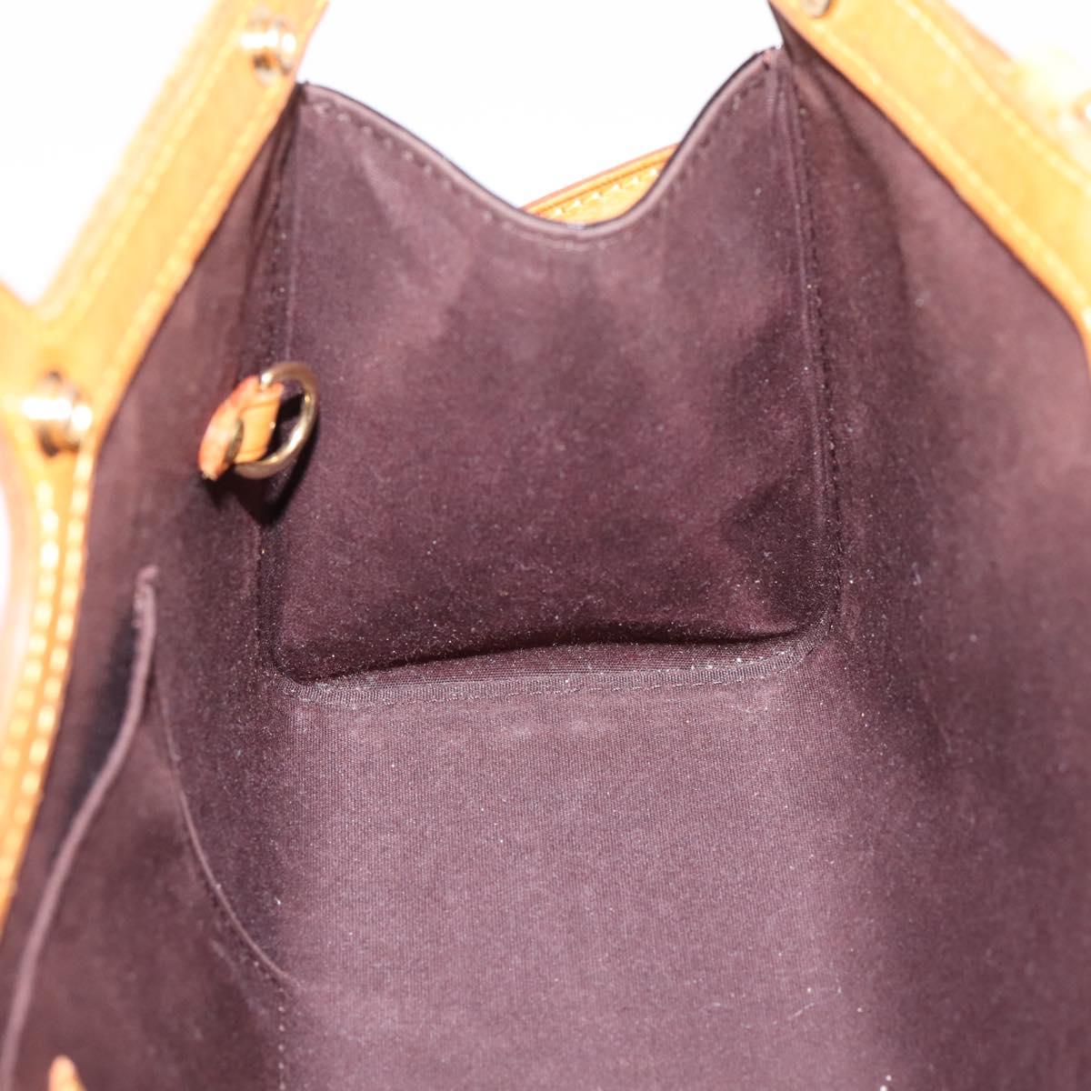 LOUIS VUITTON Monogram Vernis Roxbury Drive Bag Amarante M91995 LV Auth 207758A