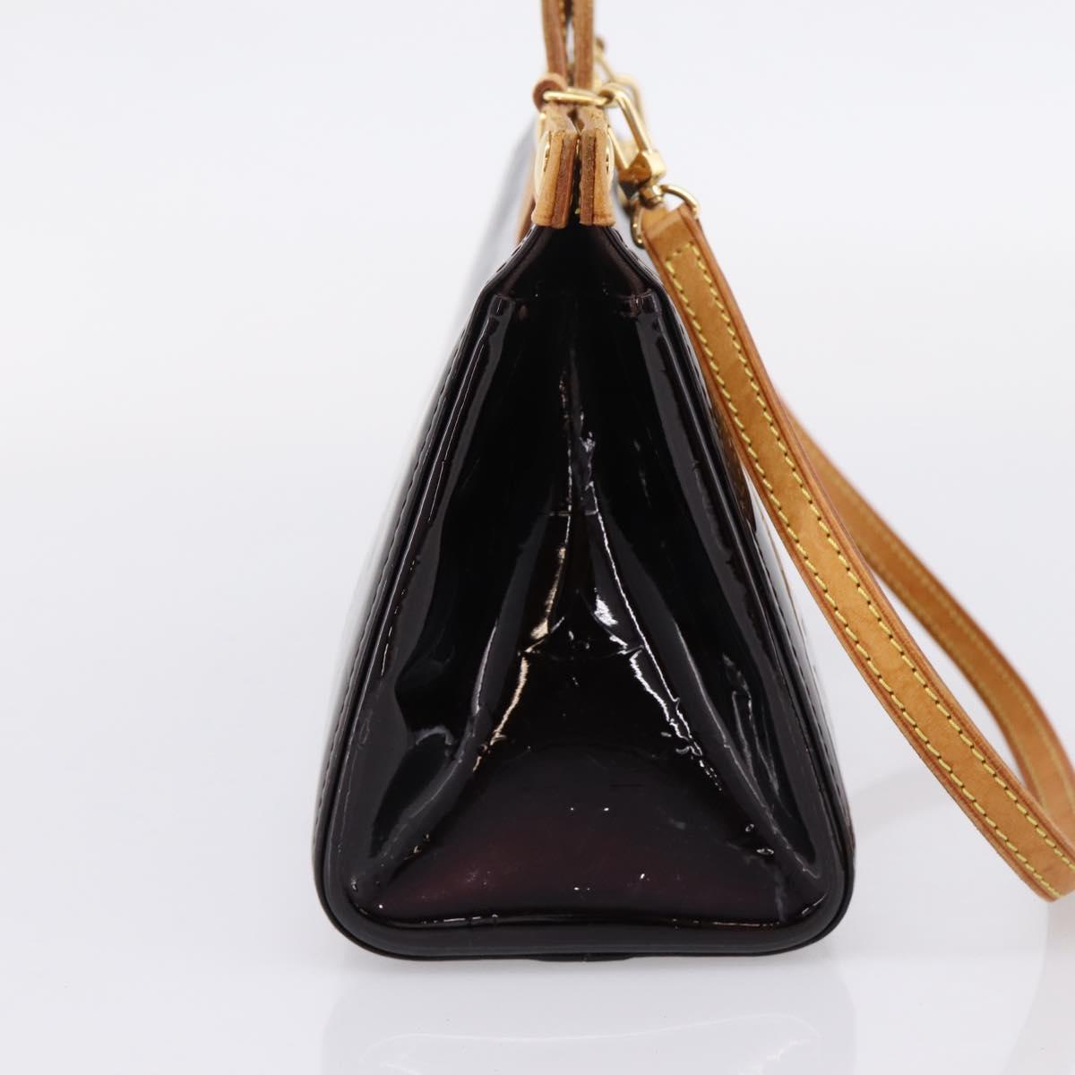 LOUIS VUITTON Monogram Vernis Roxbury Drive Bag Amarante M91995 LV Auth 207758A
