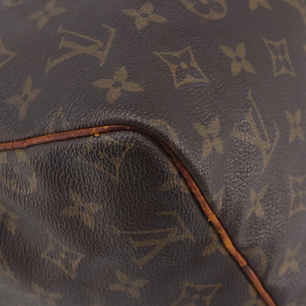 LOUIS VUITTON Monogram Speedy 30 Hand Bag M41526 LV Auth 207759