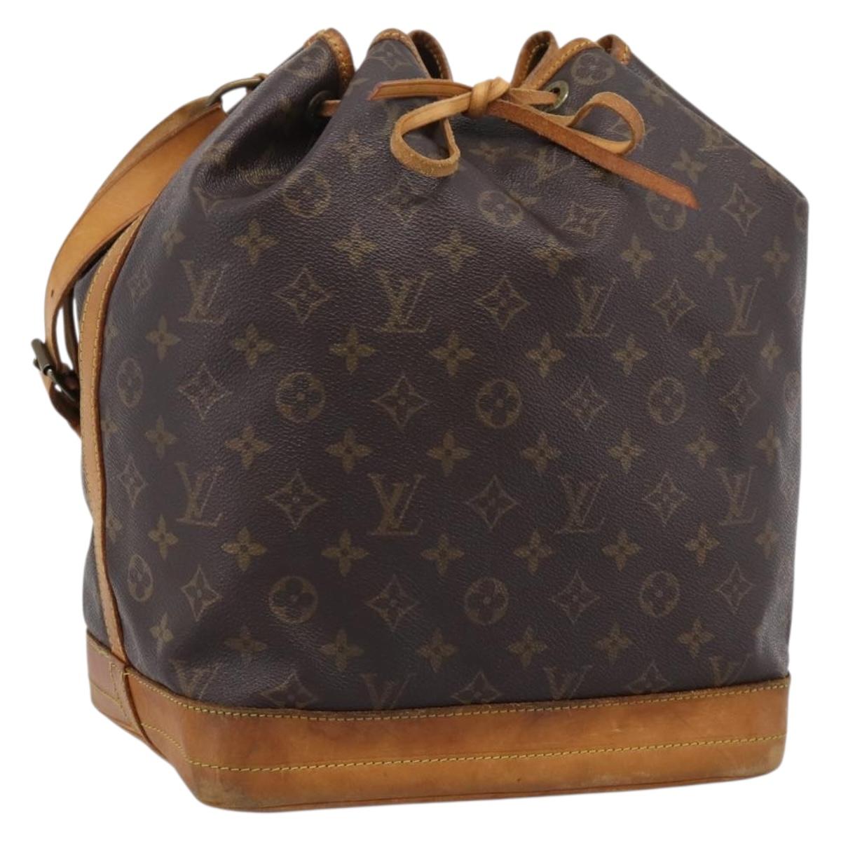 LOUIS VUITTON Monogram Noe Shoulder Bag M42224 LV Auth 207762
