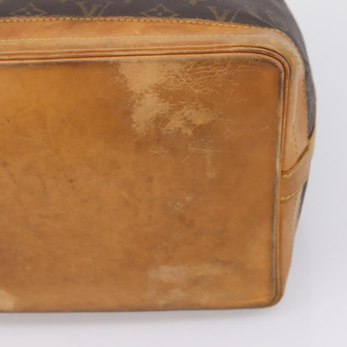 LOUIS VUITTON Monogram Noe Shoulder Bag M42224 LV Auth 207762