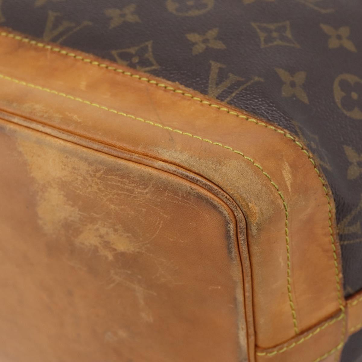 LOUIS VUITTON Monogram Noe Shoulder Bag M42224 LV Auth 207762