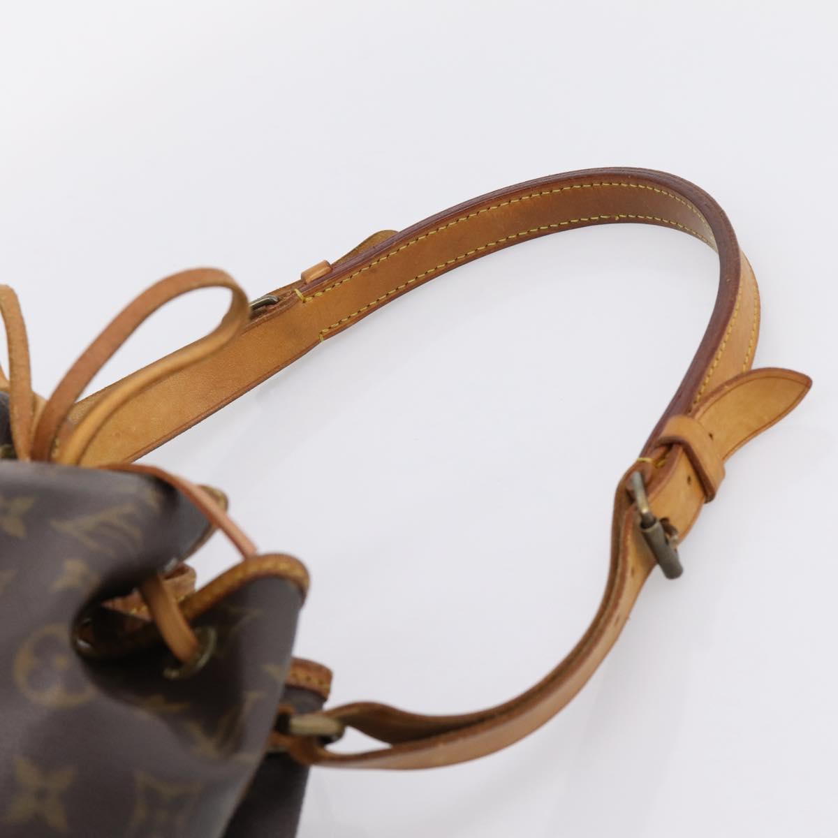 LOUIS VUITTON Monogram Noe Shoulder Bag M42224 LV Auth 207762