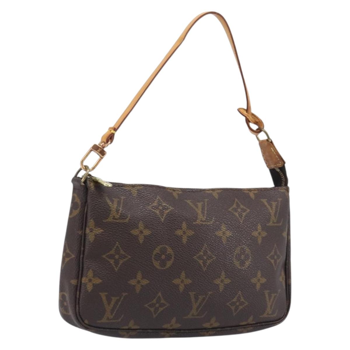 LOUIS VUITTON Monogram Pochette Accessoires Pouch M51980 LV Auth 207766A