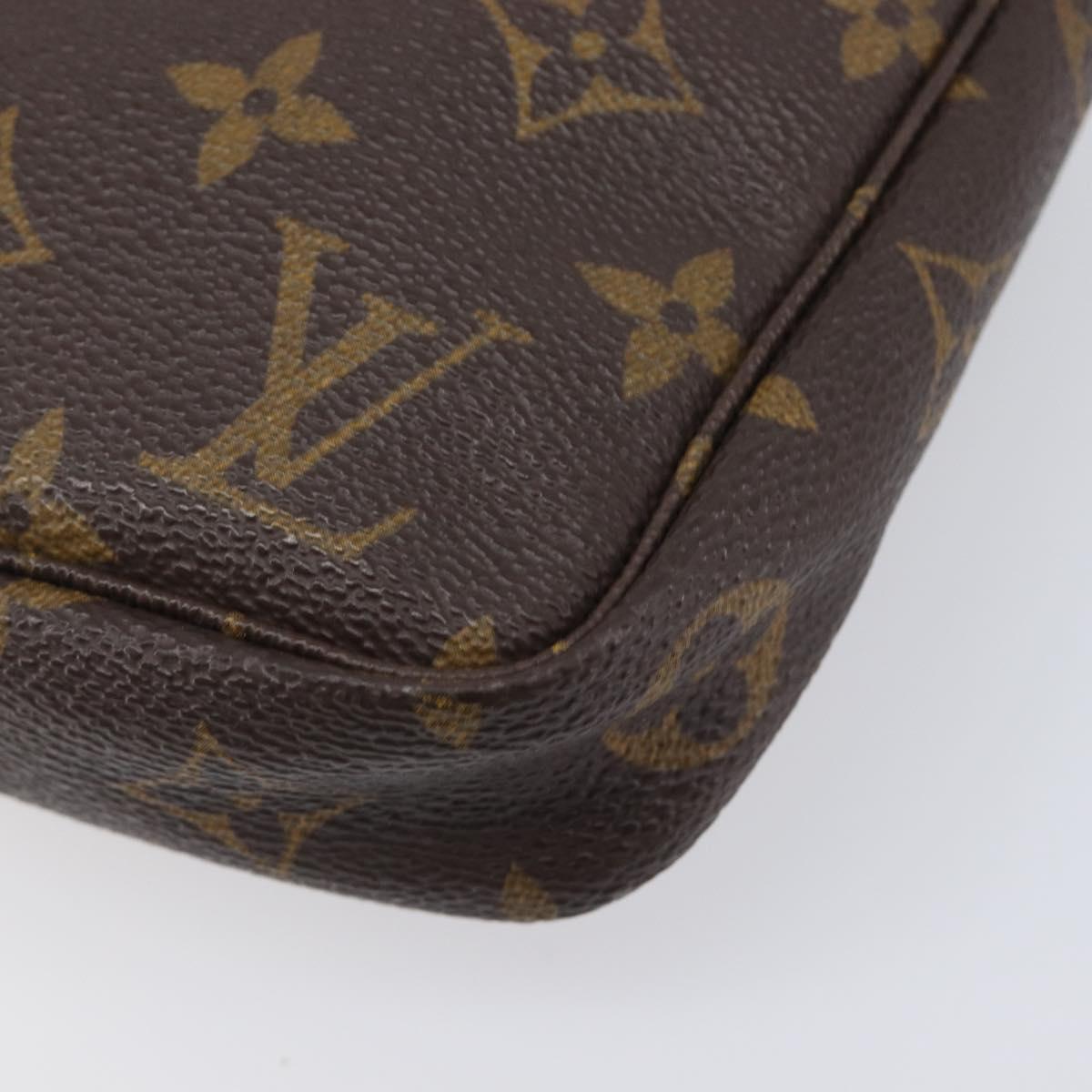 LOUIS VUITTON Monogram Pochette Accessoires Pouch M51980 LV Auth 207766A