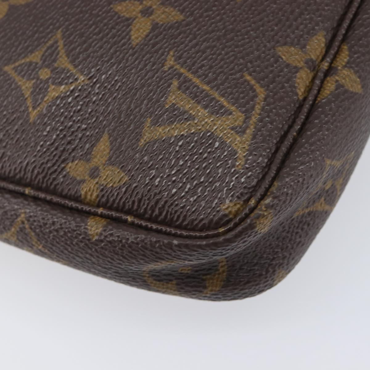 LOUIS VUITTON Monogram Pochette Accessoires Pouch M51980 LV Auth 207766A