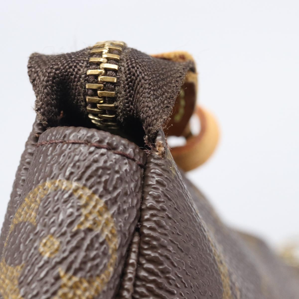 LOUIS VUITTON Monogram Pochette Accessoires Pouch M51980 LV Auth 207766A