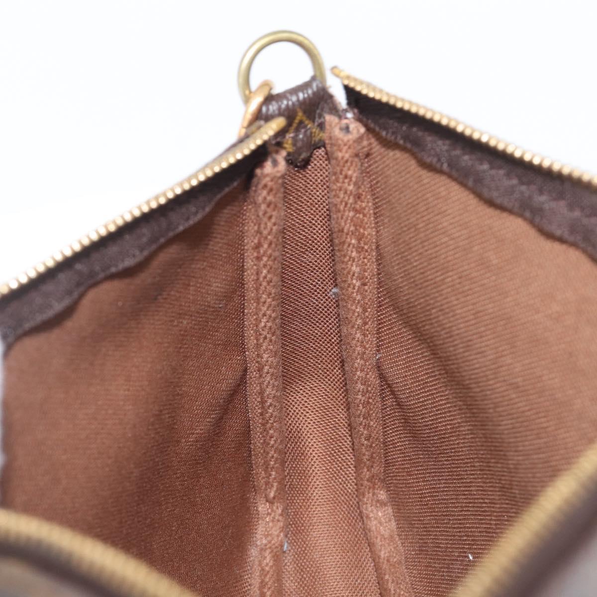 LOUIS VUITTON Monogram Pochette Accessoires Pouch M51980 LV Auth 207766A