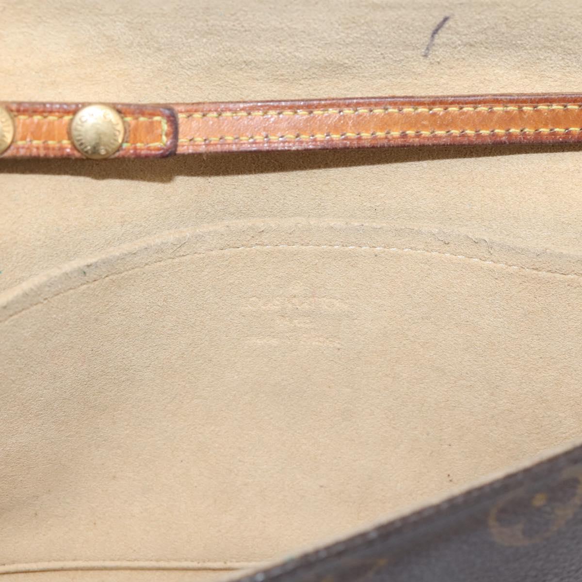 LOUIS VUITTON Monogram Pochette Twin GM Shoulder Bag M51852 LV Auth 207771