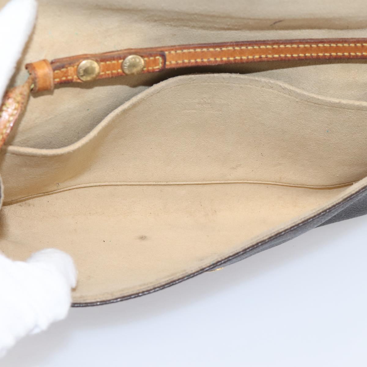 LOUIS VUITTON Monogram Pochette Twin GM Shoulder Bag M51852 LV Auth 207771