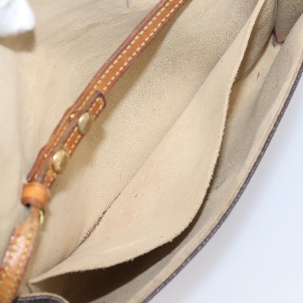 LOUIS VUITTON Monogram Pochette Twin GM Shoulder Bag M51852 LV Auth 207771