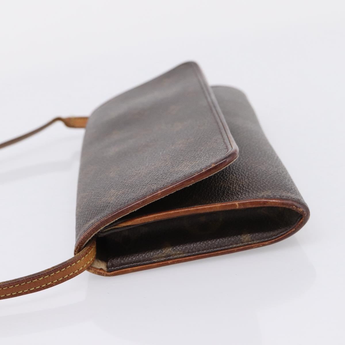 LOUIS VUITTON Monogram Pochette Twin GM Shoulder Bag M51852 LV Auth 207771