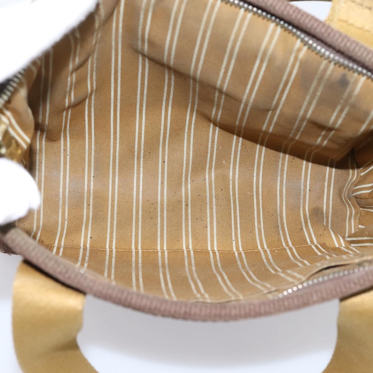 LOUIS VUITTON Antigua Cabas PM Hand Bag Canvas Brown M40089 LV Auth 207775