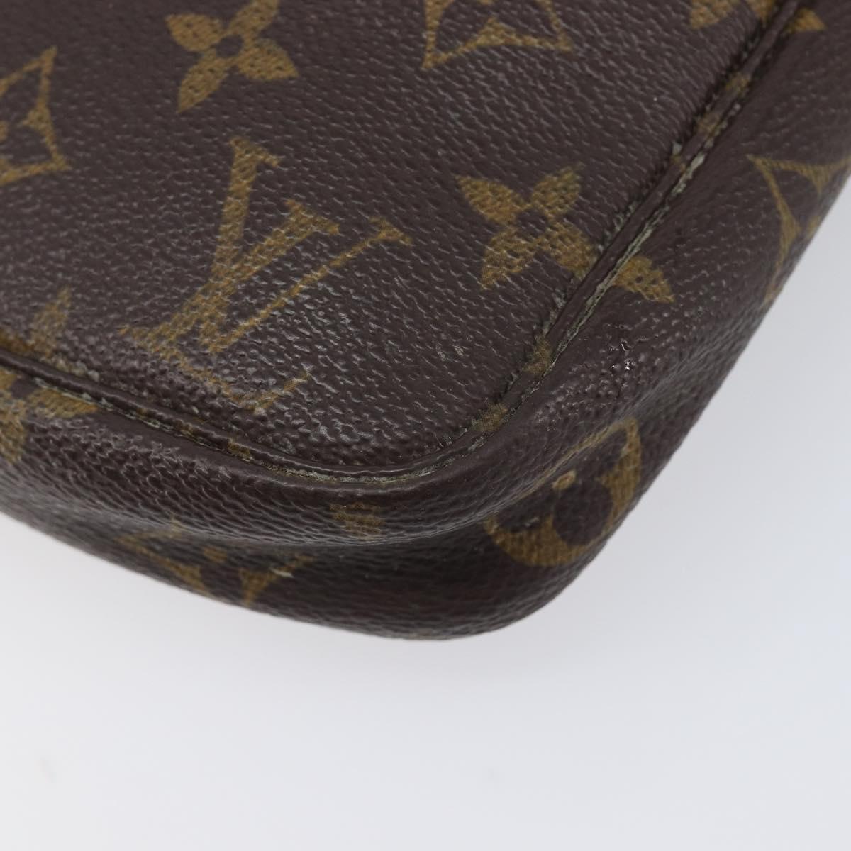 LOUIS VUITTON Monogram Pochette Accessoires Pouch M51980 LV Auth 207776A