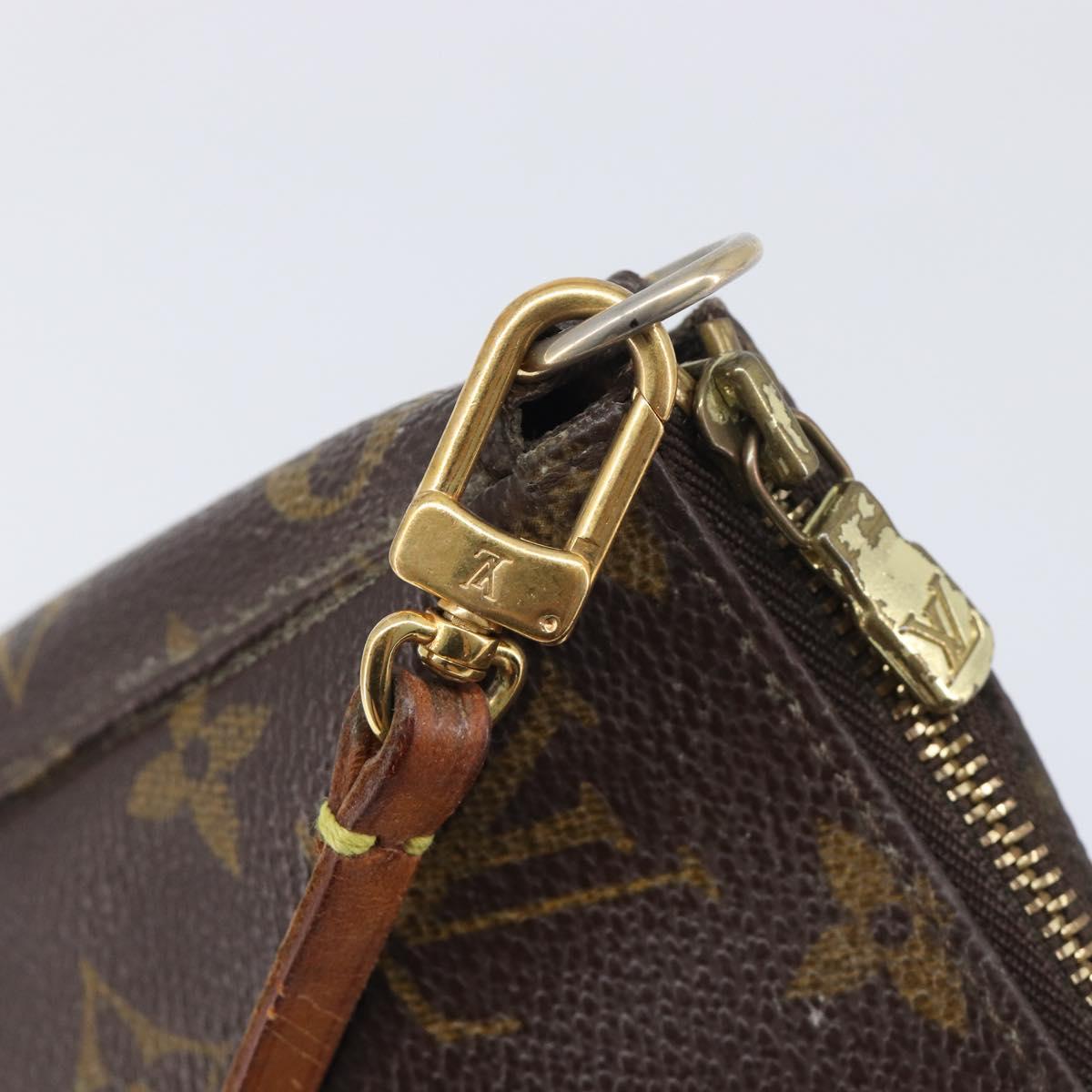 LOUIS VUITTON Monogram Pochette Accessoires Pouch M51980 LV Auth 207776A