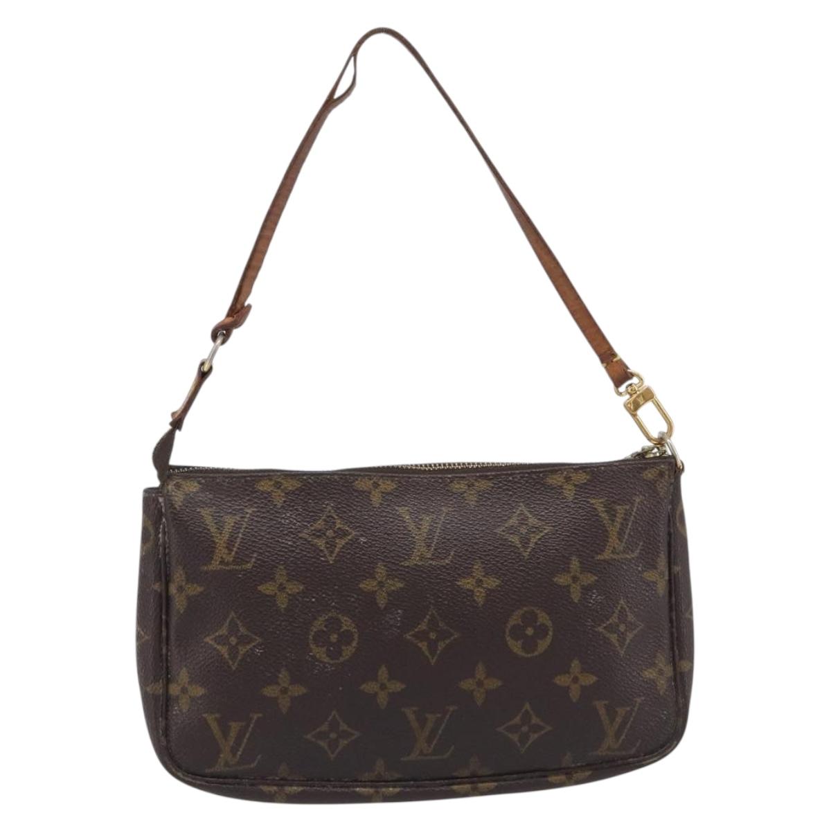 LOUIS VUITTON Monogram Pochette Accessoires Pouch M51980 LV Auth 207776A