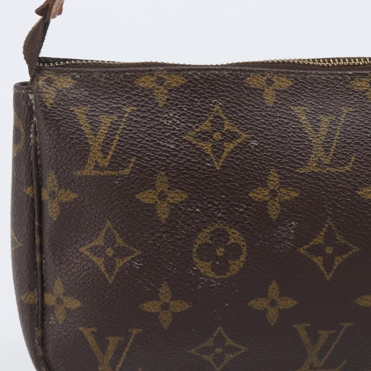 LOUIS VUITTON Monogram Pochette Accessoires Pouch M51980 LV Auth 207776A