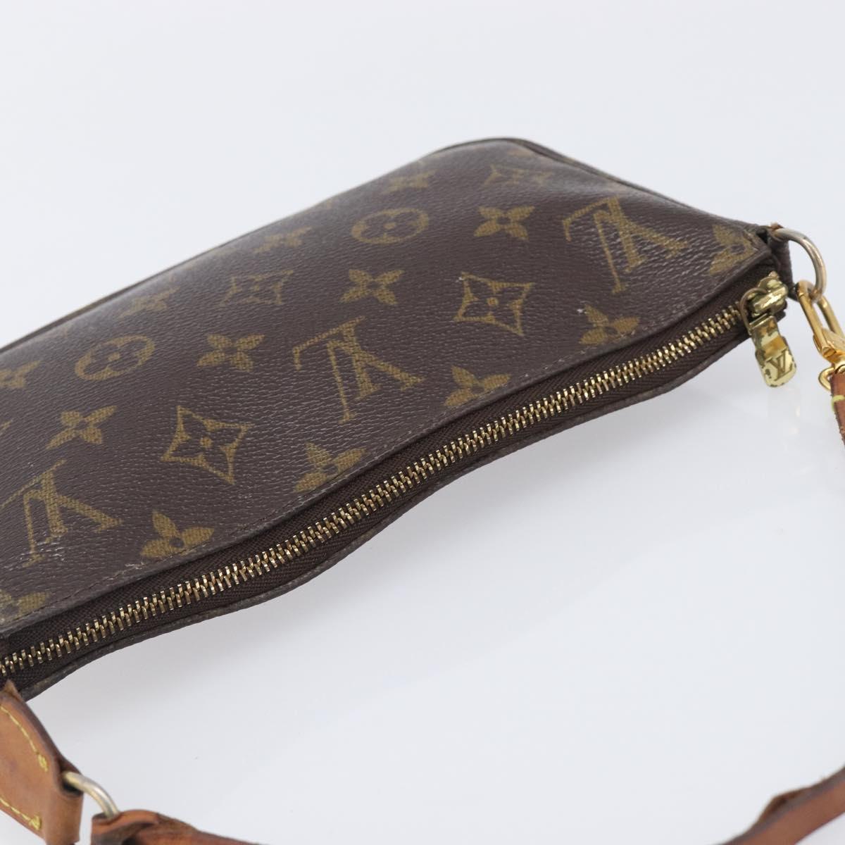 LOUIS VUITTON Monogram Pochette Accessoires Pouch M51980 LV Auth 207776A