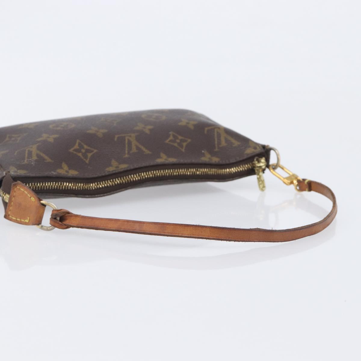 LOUIS VUITTON Monogram Pochette Accessoires Pouch M51980 LV Auth 207776A