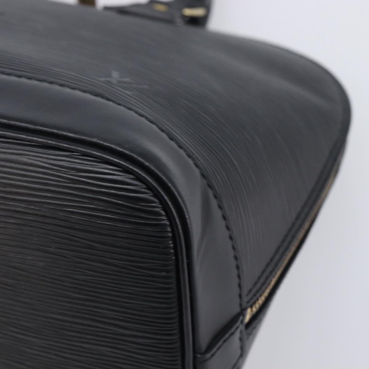 LOUIS VUITTON Epi Alma Hand Bag Noir Black M52142 LV Auth 207780V