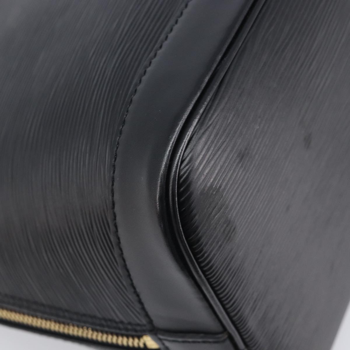 LOUIS VUITTON Epi Alma Hand Bag Noir Black M52142 LV Auth 207780V