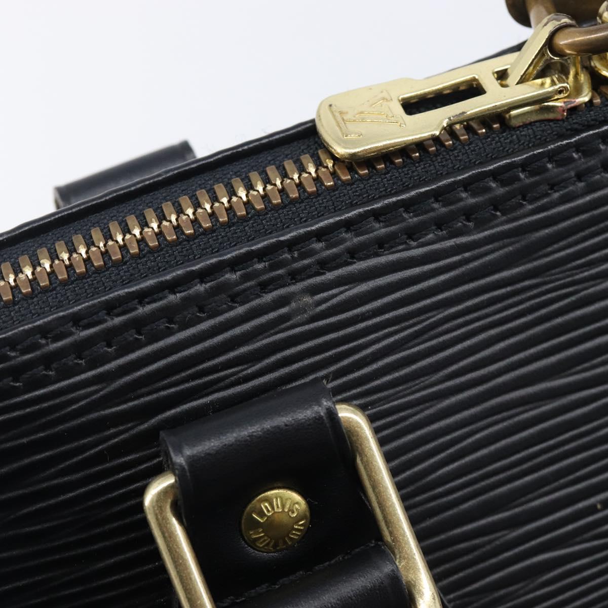 LOUIS VUITTON Epi Alma Hand Bag Noir Black M52142 LV Auth 207780V