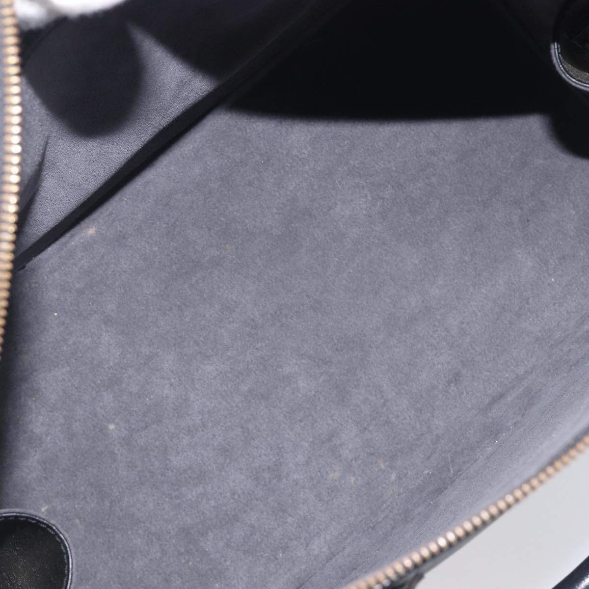 LOUIS VUITTON Epi Alma Hand Bag Noir Black M52142 LV Auth 207780V