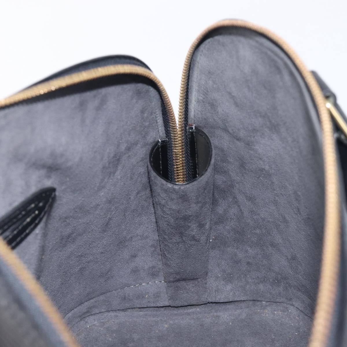 LOUIS VUITTON Epi Alma Hand Bag Noir Black M52142 LV Auth 207780V