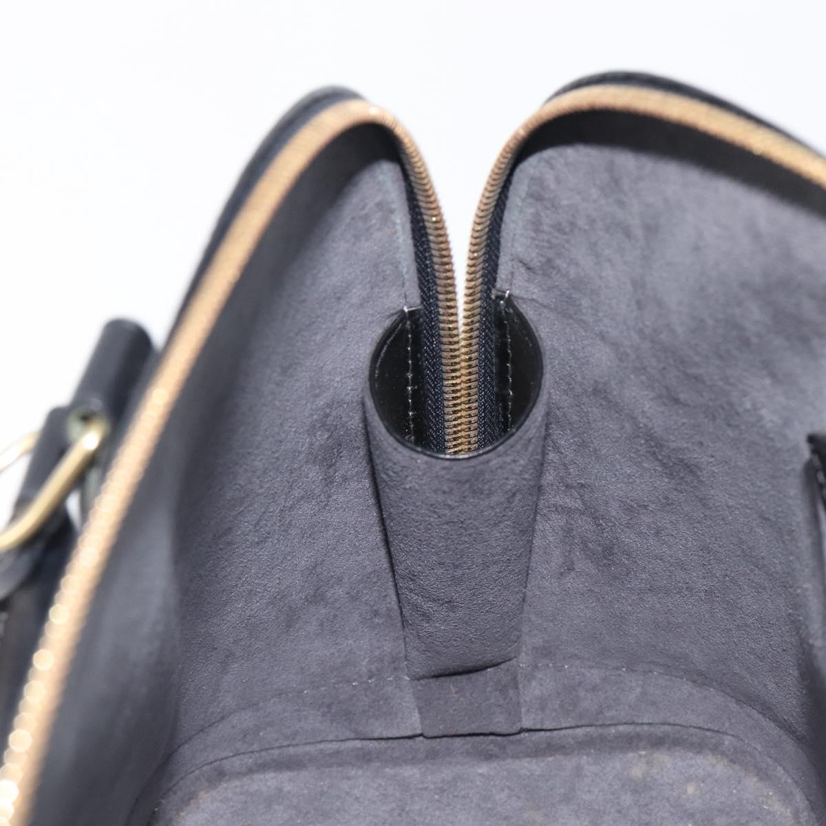 LOUIS VUITTON Epi Alma Hand Bag Noir Black M52142 LV Auth 207780V