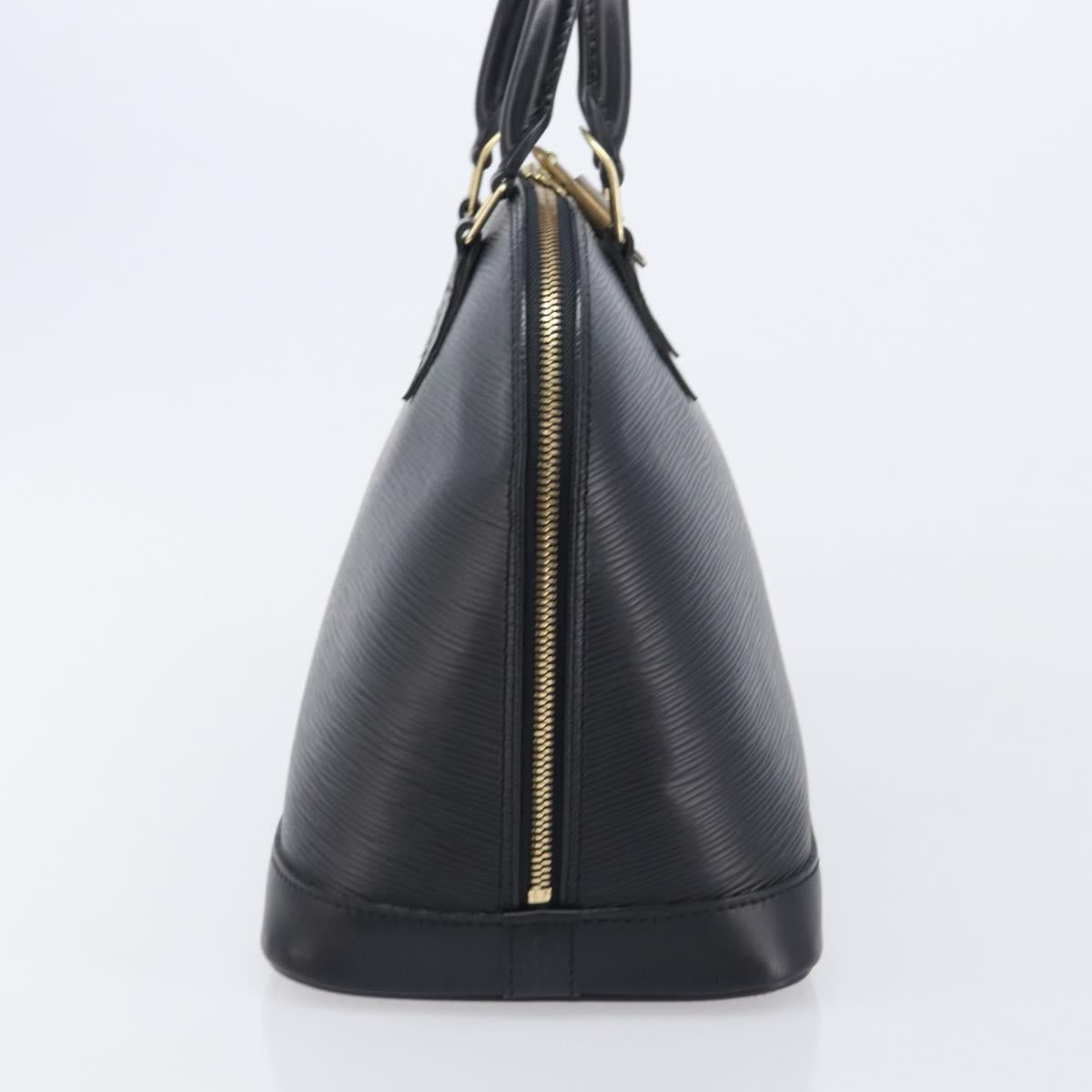 LOUIS VUITTON Epi Alma Hand Bag Noir Black M52142 LV Auth 207780V